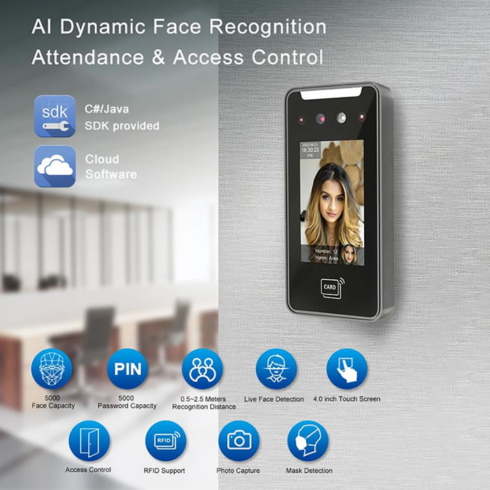 AI21 Dynamic Facial Recognition System Terminal